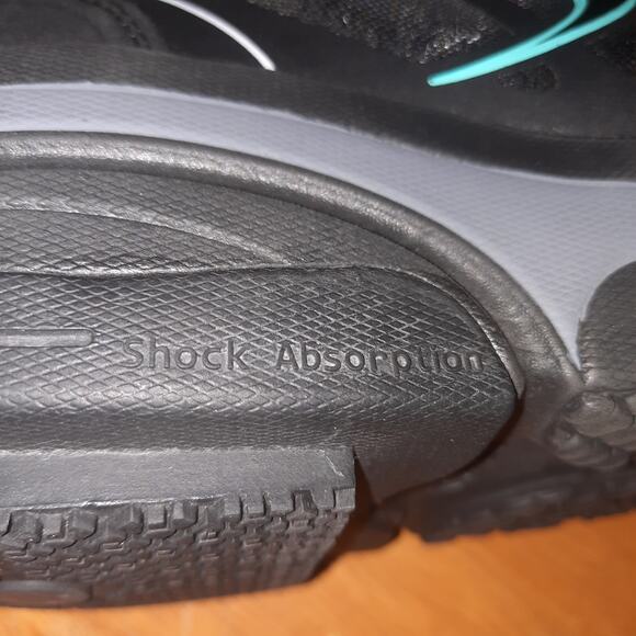 gdefy Gravity Defyer Womens Black and Green Comfort Fit Sneakers Size 9.5 - Picture 7 of 10